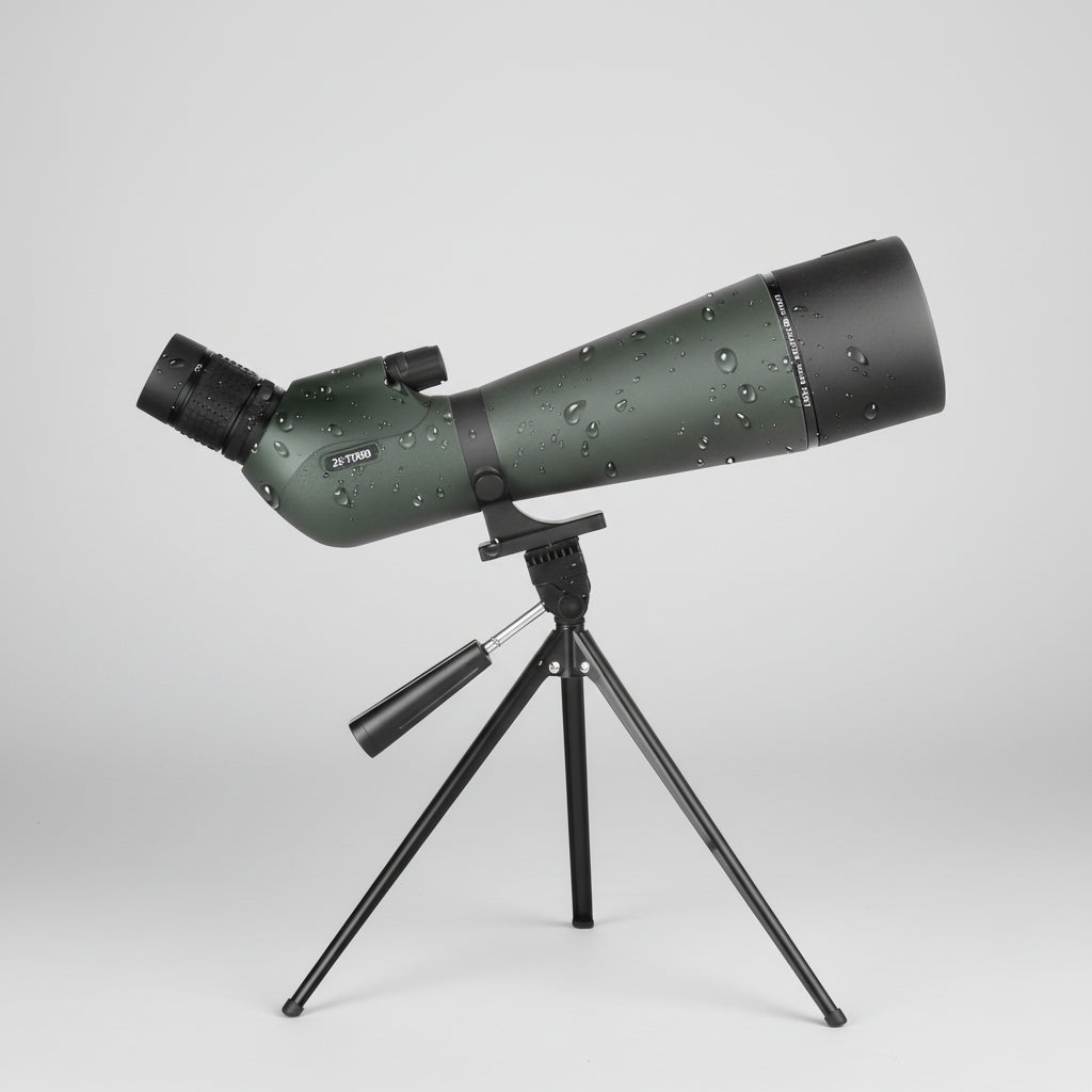 Longue-vue 25–75×80 HD – Zoom Ultra Puissant, Objectif 80 mm