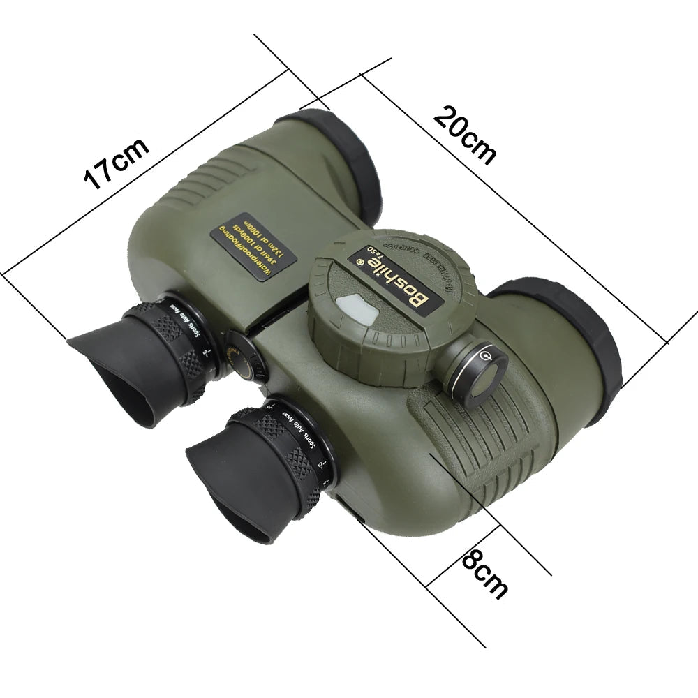 Jumelles Marines 7×50 HD avec Télémètre & Boussole