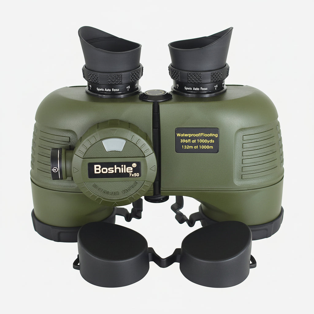Jumelles Marines 7×50 HD avec Télémètre & Boussole